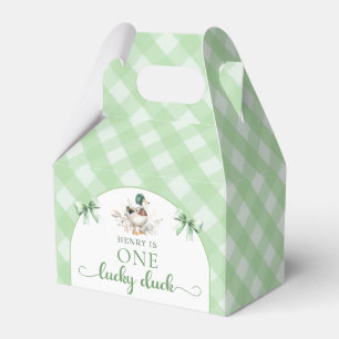 Ballotins Green En vichy One Lucky Duck Anniversaire Balloti