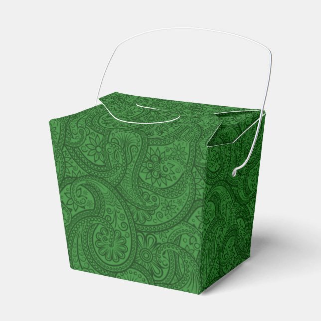 Ballotins Green Paisley (Verso)