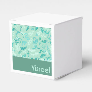 Ballotins Green Squiggles upsherin ballotin