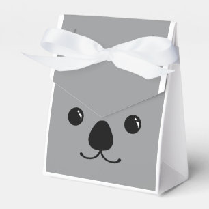 Ballotins Grey Koala Cute Animal Visage Design