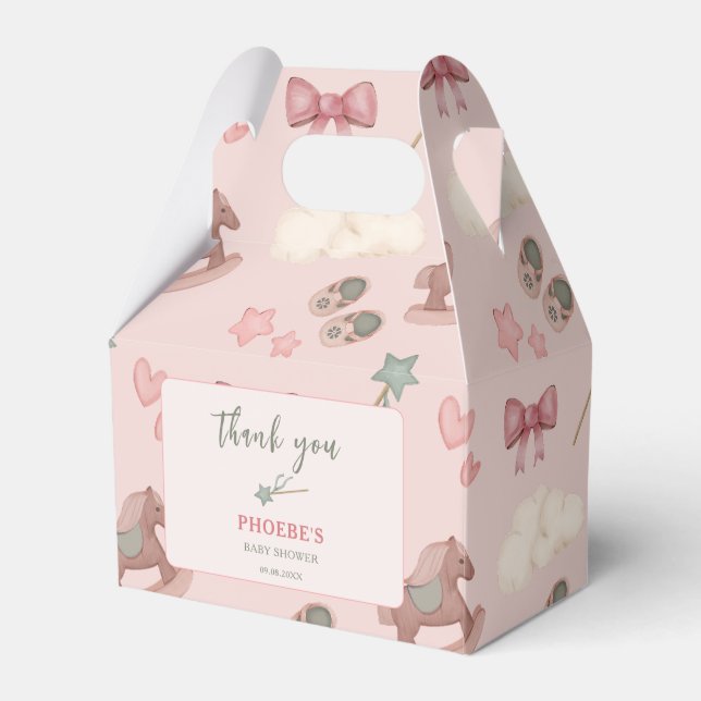 Ballotins Grossiste Whimsical Boho Bassinet Dreams Horse (Verso)