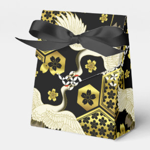 Ballotins grues de boîte de cadeau de motif de Japonais