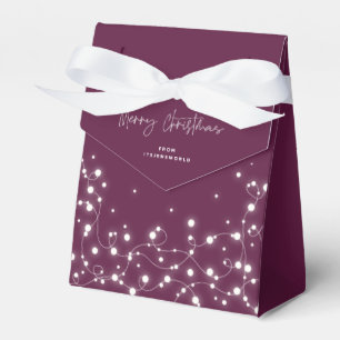 Ballotins Guirlande de Noël Winterberry aux lumières scintil