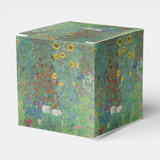 Ballotins Gustav Klimt - Jardin de campagne avec tournesols (Verso)