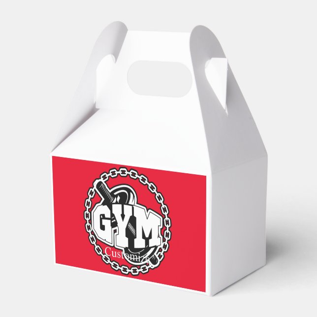 Ballotins Gym Barbell Logo Thunder_Cove Air Freshener (Verso)