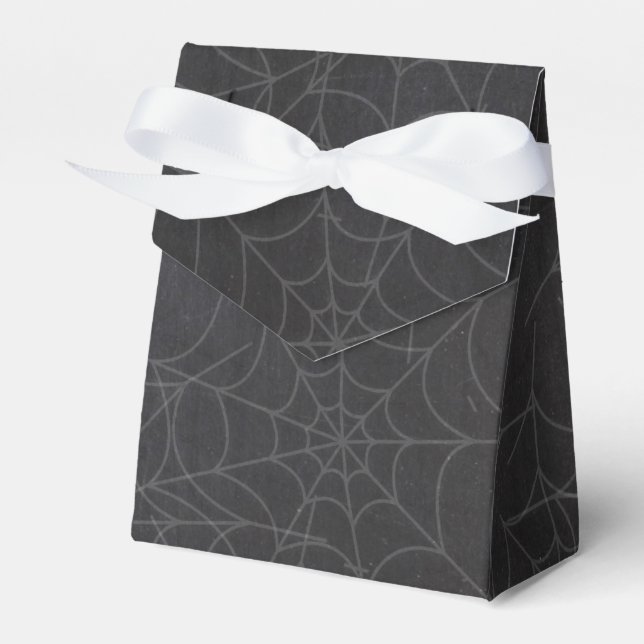 Ballotins Halloween Chalk Spider web Party Favoriser les boî (Verso)