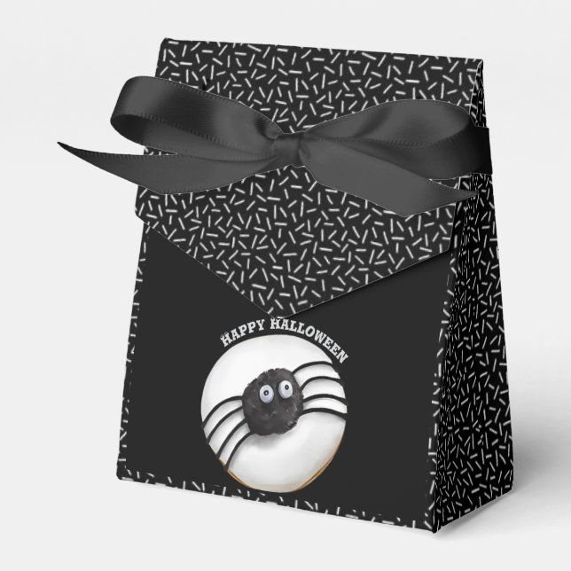 Ballotins Halloween Éffrayant Black Spider Donut (Verso)