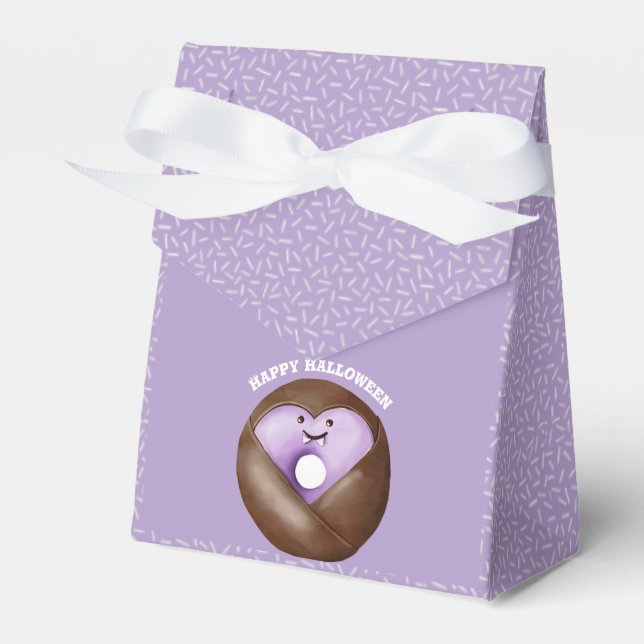 Ballotins Halloween Éffrayant Heart Boo Ghost Donut (Verso)