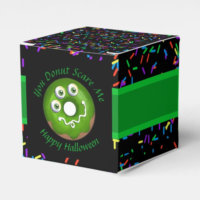 Ballotins Halloween Éffrayant Monster Eyes Donut (Verso)