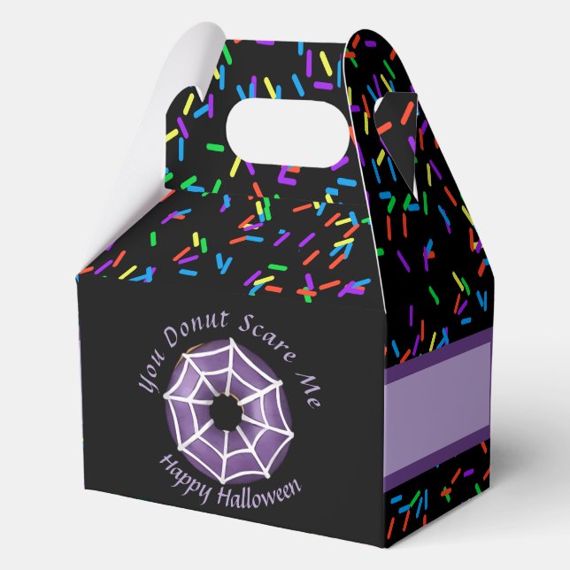 Ballotins Halloween Éffrayant violet beignets Web Party (Recto)