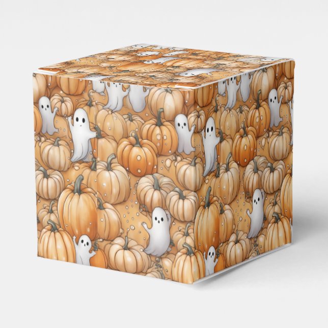 Ballotins Halloween fantôme et Citrouille (Verso)