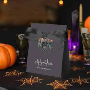 Ballotins Halloween florale tropicale