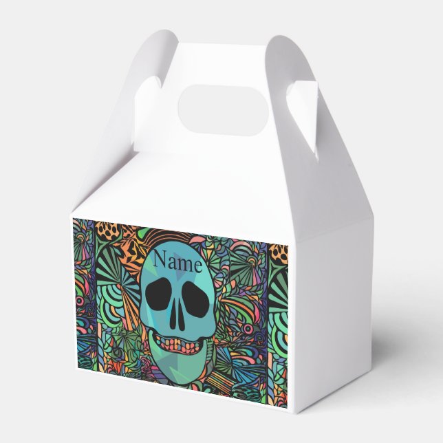 Ballotins Halloween Hippie Skull Thunder_cove (Verso)