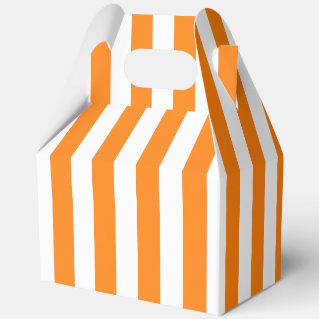 Ballotins Halloween orange et blanc éclatant (Recto)