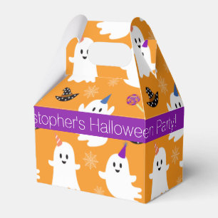 Ballotins Halloween Orange Little Ghost Enfants Merci de fêt