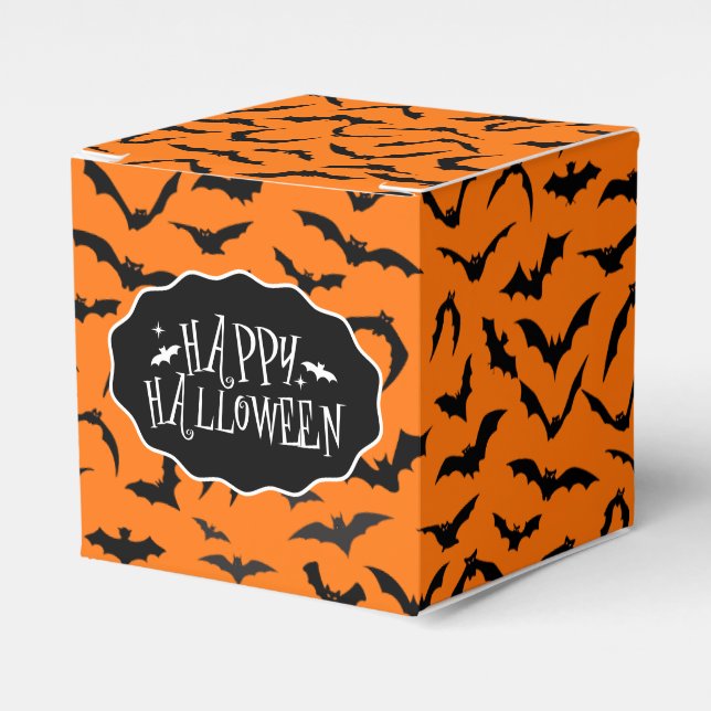 Ballotins Halloween Party Treat Box (Verso)