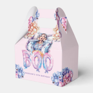 Ballotins Halloween rose vif magique