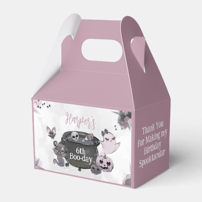 Ballotins Halloween Treat Box  (Verso)