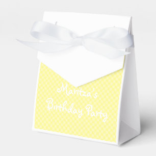 Ballotins HAMbyWG - Ballotin - En vichy jaune - Vos mots