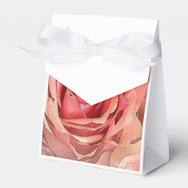 Ballotins HAMbyWG - Ballotin - Rose de pêche peint (Verso)