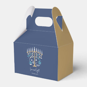 Ballotins Hanoukka Love & Light Floral Menorah