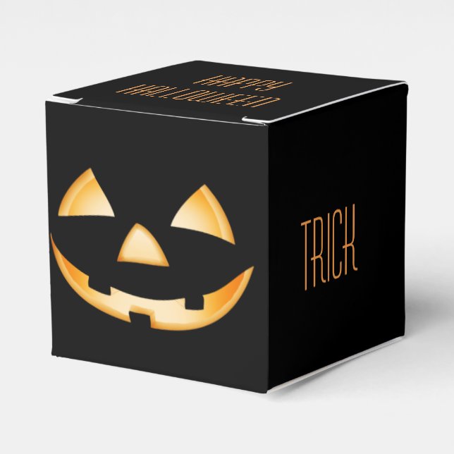 Ballotins Happy Halloween Party Favoriser Box (Verso)
