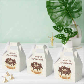 Ballotins "Happy Hanukkah" Donut – Modern Illustration Style