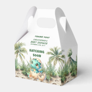 Ballotins Hatching Bientôt Baby shower Dinosaur Ballotin