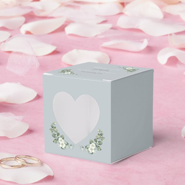 Ballotins Heart Appetture Moderne eucalyptus Mariage (Mariage)