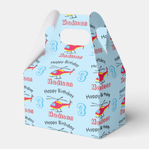 Ballotins Hélicoptère volant mignon Anniversaire Nom et â
