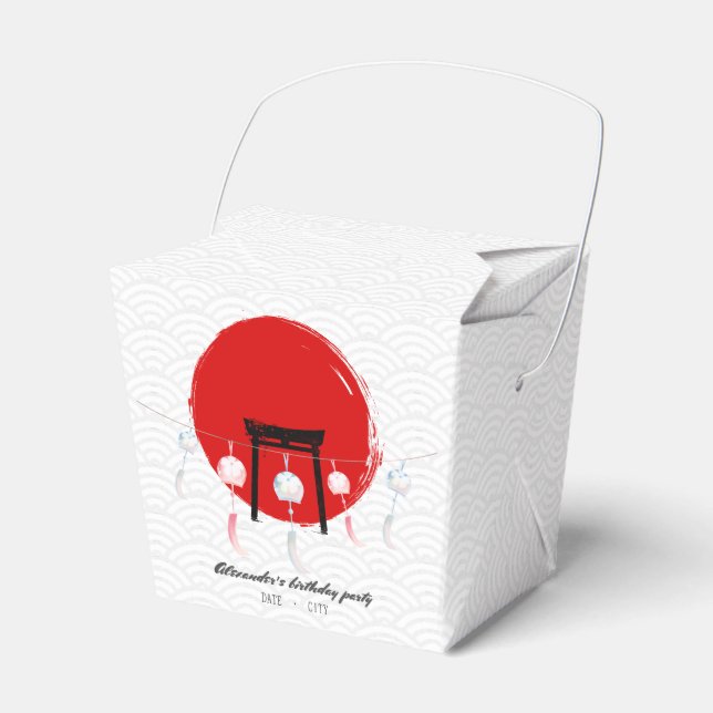 Ballotins Hibachi fête d'anniversaire Vent Chimes Furin Japo (Verso)