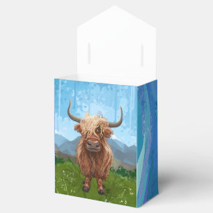 Ballotins Highland Cow fête d'anniversaire