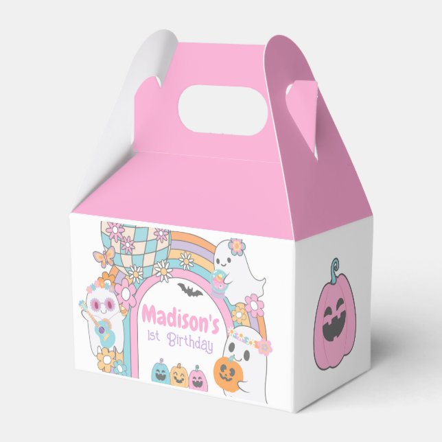 Ballotins Hippie Halloween Gable Box (Verso)