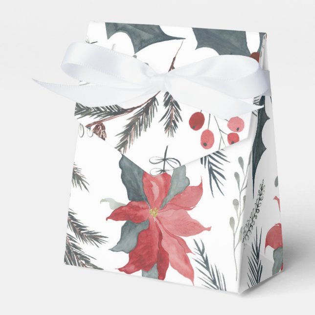 Ballotins Hiver Botanique Pine Berry Wreath Fête (Verso)