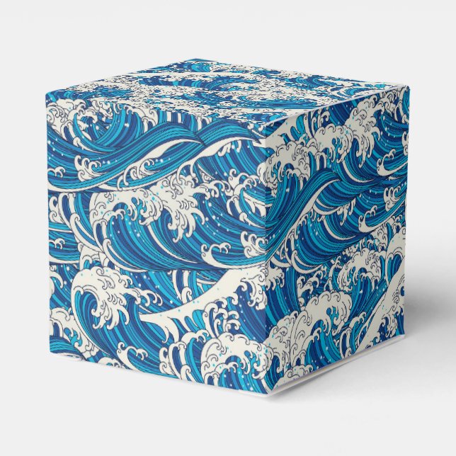 Ballotins Hokusai la Grande vague Motif Nautique (Arrière)
