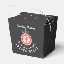 Holiday Vegas Casino Blackjack Poker Night Party