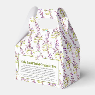 Ballotins Holy Basil herbs grower farmer business tea box