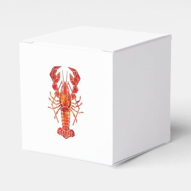 Ballotins Homard polygonal rouge (Verso)