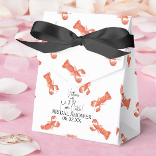 Ballotins Homards à l'aquarelle Mariage Shower Main Catch