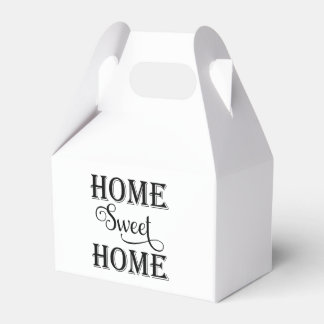 Ballotins Home Sweet Home Open House Favor Box