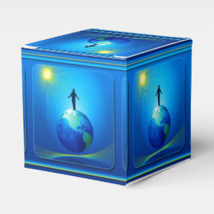 Ballotins Homme sur le globe