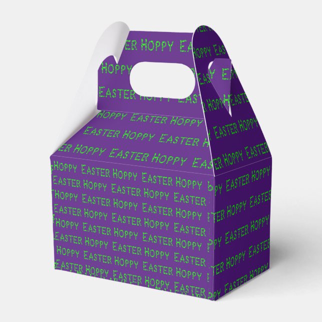 Ballotins Hoppy Pâques Neon Green (Verso)