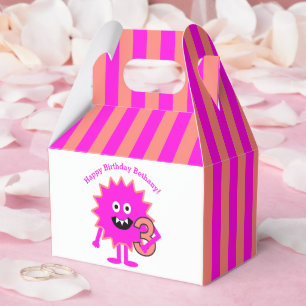 Ballotins Hot Pink Stripes Petit Monster Girl 3e anniversair