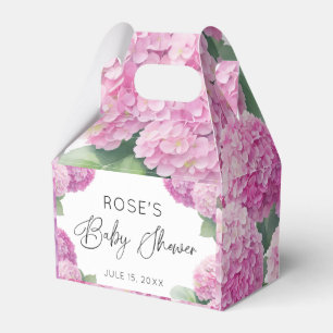 Ballotins Hydrangée rose pâle C'est un Baby shower de fille