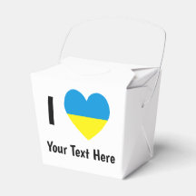 I (Coeur du drapeau ukrainien) Votre texte personn