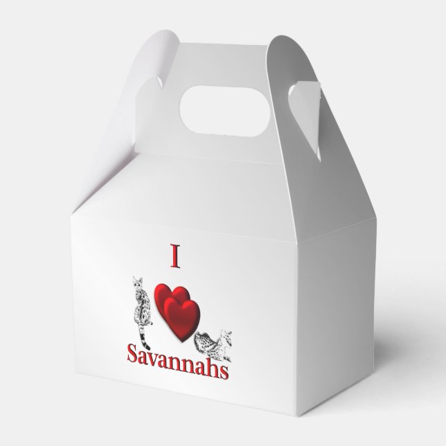 Ballotins I Heart Savannah Chat Argent (Verso)