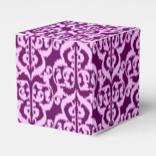 Ballotins Ikat damas mauresque - violet et orchidée