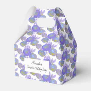 Ballotins illusima Aquarelle Fleurs Roses Violettes Sweet 16