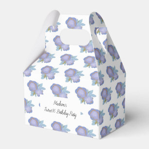 Ballotins illusima Aquarelle Fleurs Violettes Sweet 16