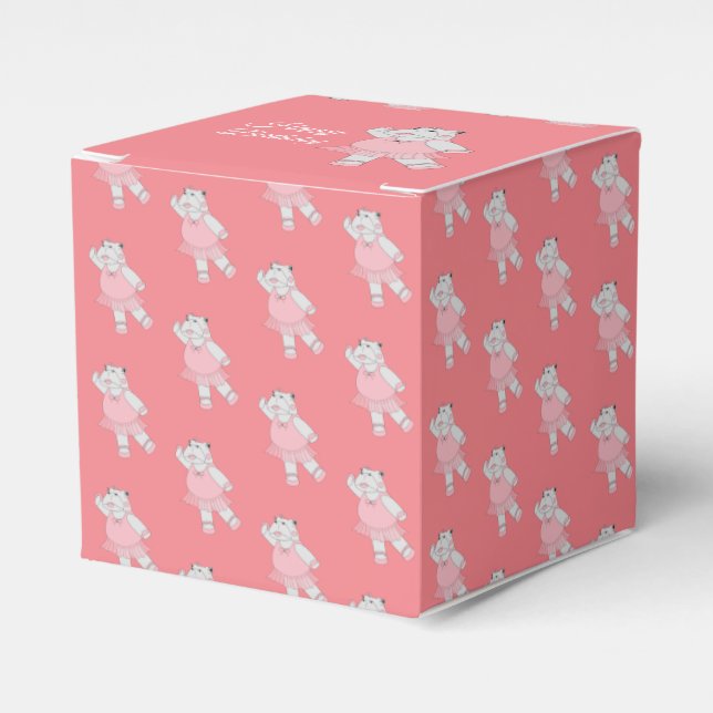Ballotins illusima Ballet Hippo Pêche boîte cadeau d'anniver (Verso)